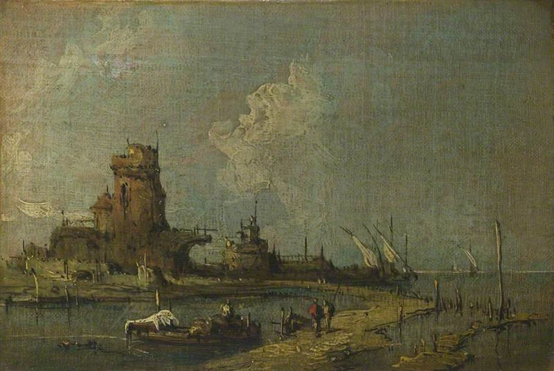 Capriccio con rovine - National Gallery, London